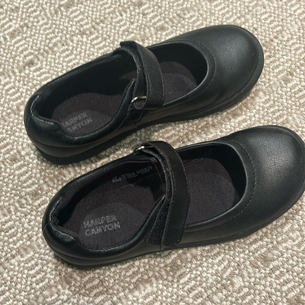 Black girls mary Jane dress shoes